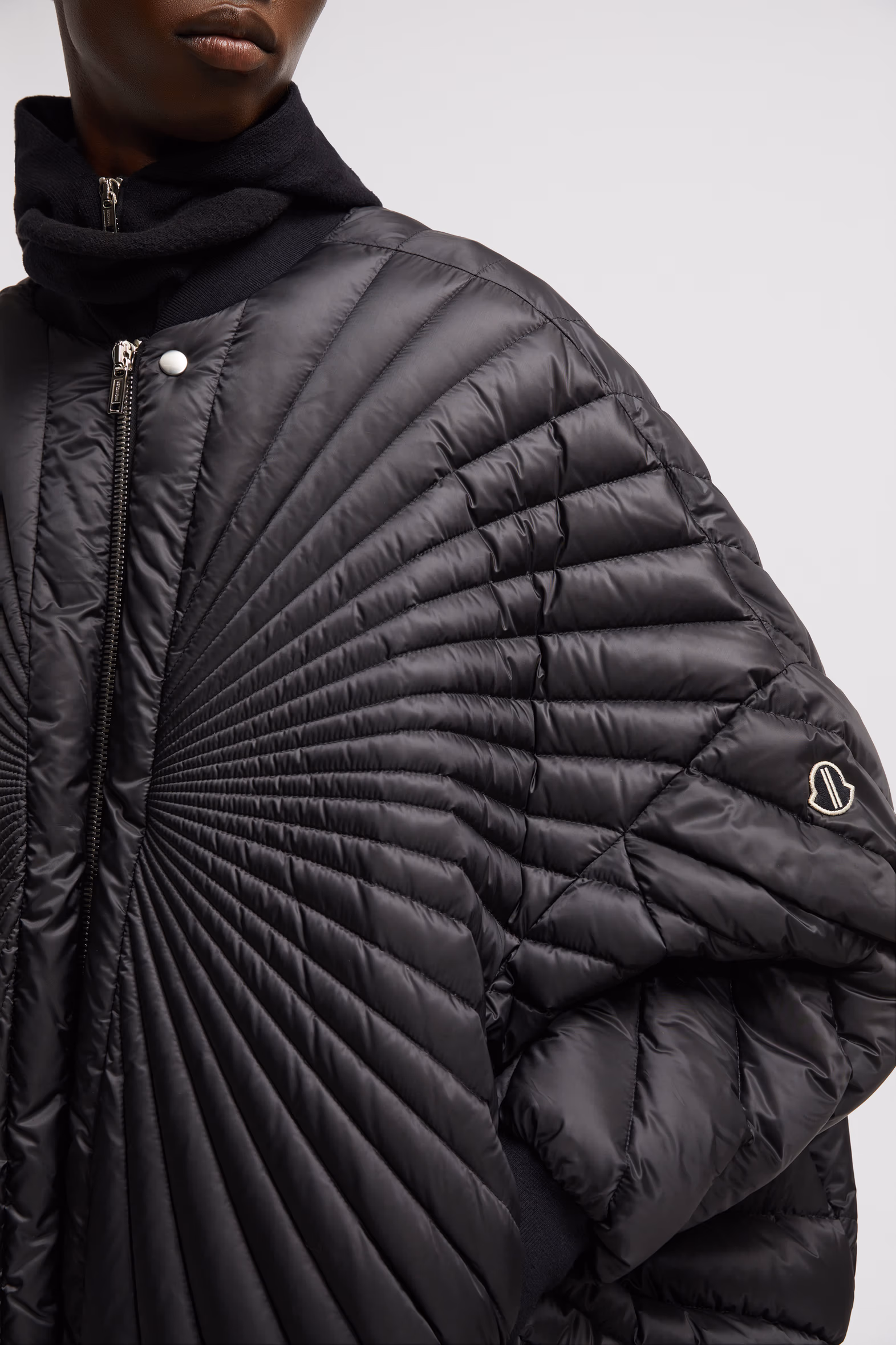 Moncler + Rick Owens Radiance Peter Down Bomber Jacket Gender Neutral Black Moncler 6